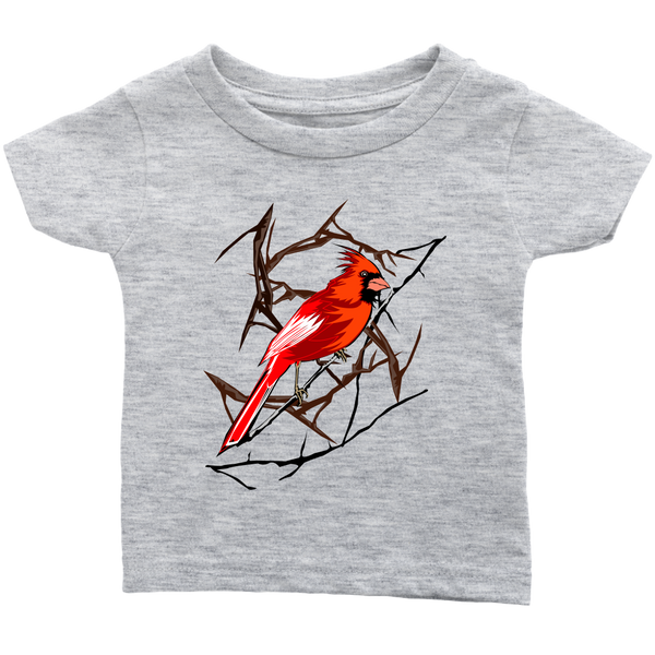 Northern Cardinal Bird Infant T-Shirt