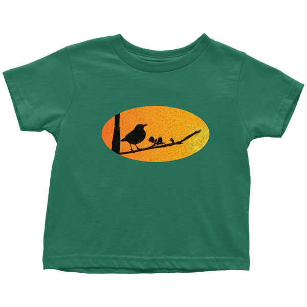 Black Bird Toddler T-Shirt
