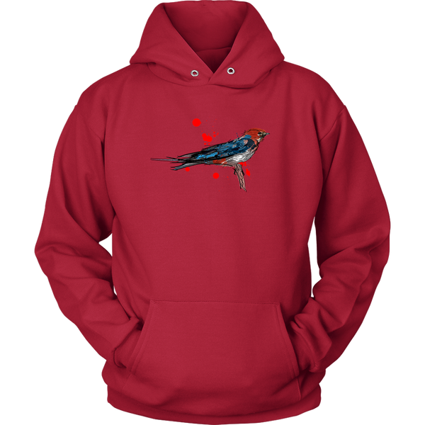Lesser Striped Swallow Unisex Hoodie