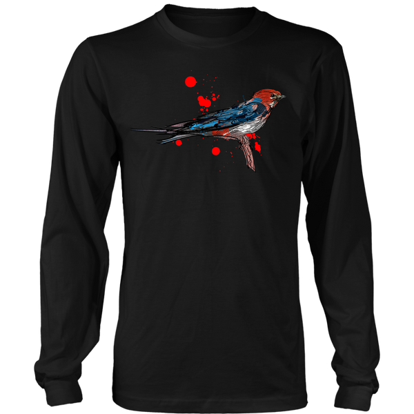 Lesser Striped Swallow Long Sleeve Shirt