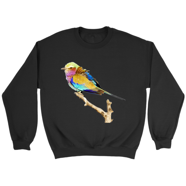 Lilac-breasted Roller Crewneck Sweatshirt