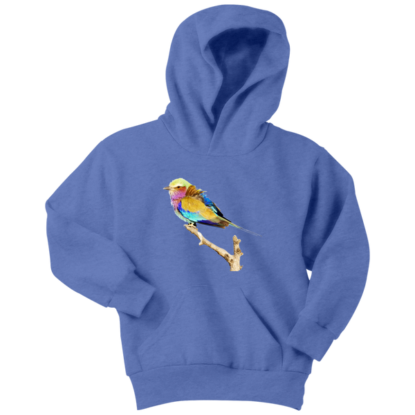 Lilac-breasted Roller Youth Hoodie
