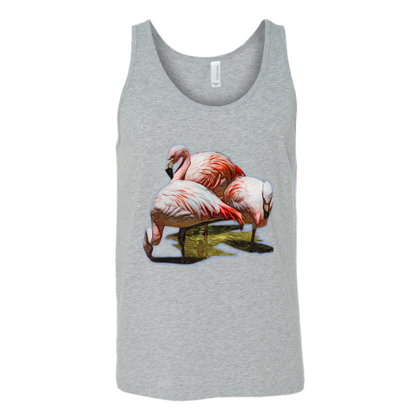 Flamingo Canvas Unisex Tank