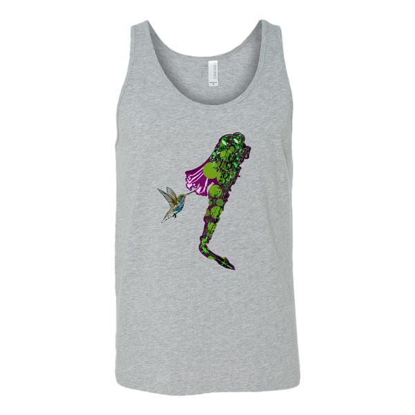 Hummingbird Canvas Unisex Tank