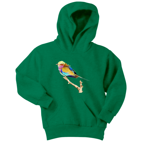 Lilac-breasted Roller Youth Hoodie