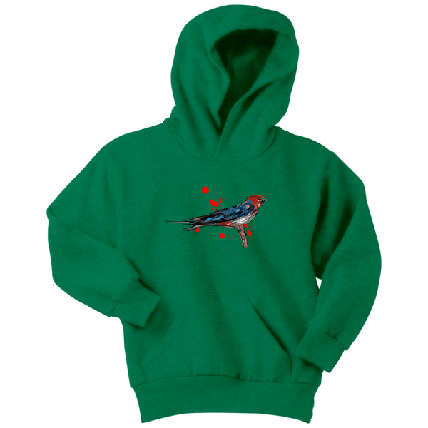 Lesser Striped Swallow Youth Hoodie