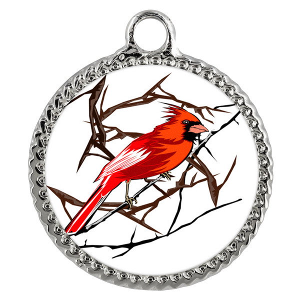 Northern Cardinal Bird Bracelet Lyric