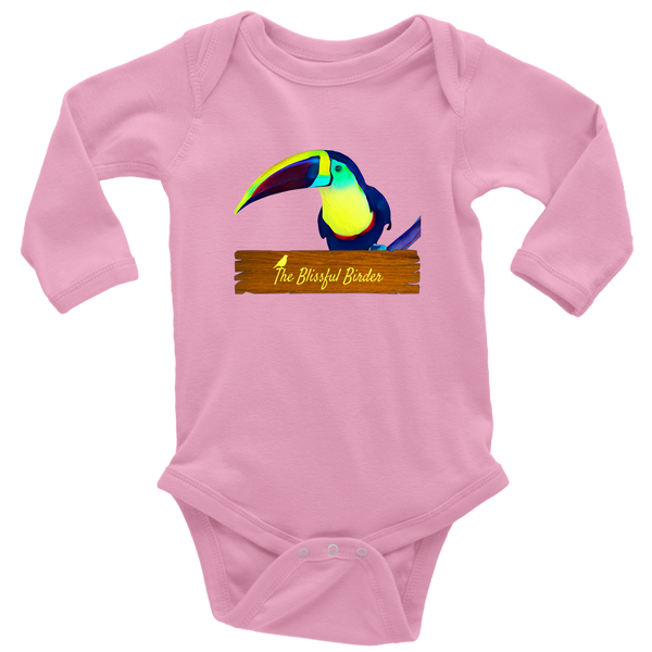 Toucan Long Sleeve Baby Bodysuit