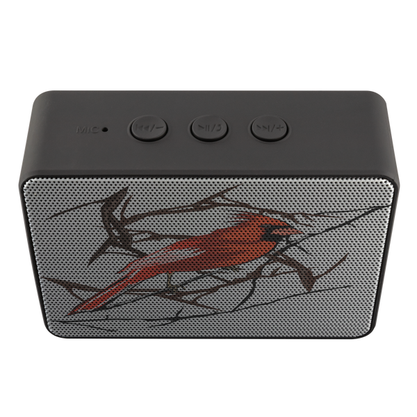 Northern Cardinal Bird Bluetooth Speaker Boxanne