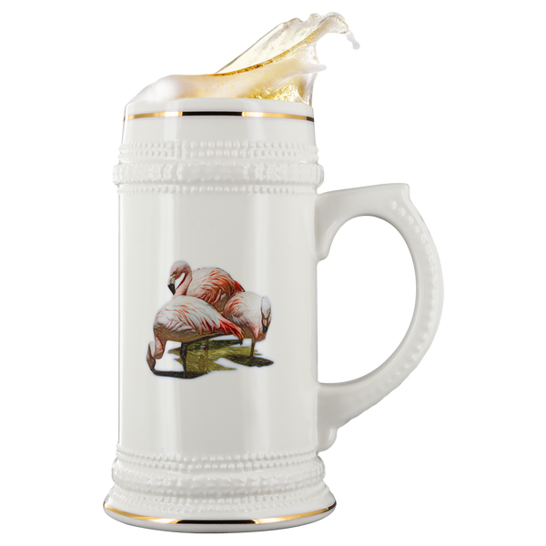 Flamingo Beer Stein