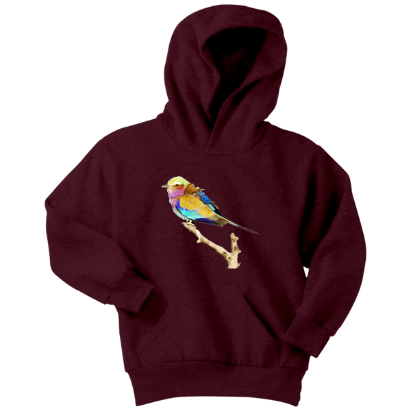Lilac-breasted Roller Youth Hoodie