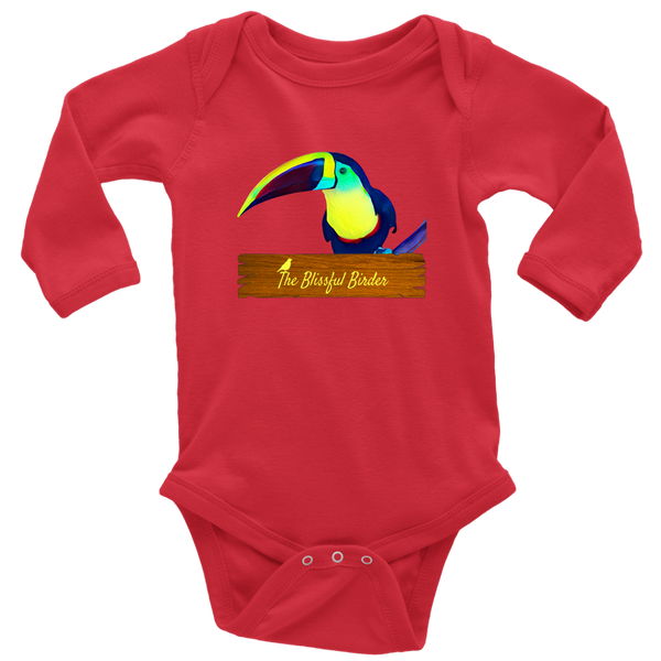 Toucan Long Sleeve Baby Bodysuit