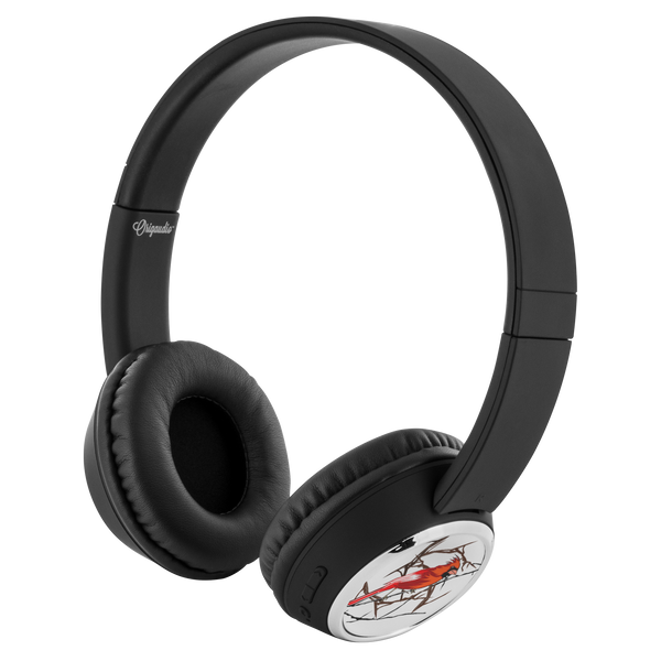 Northern Cardinal Bird Headphones Beebop