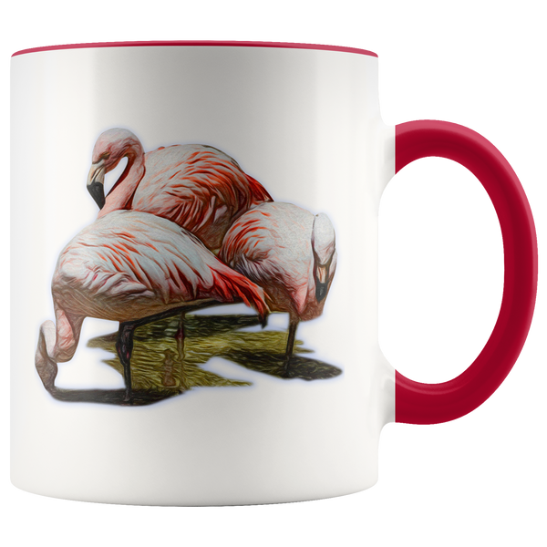 Flamingo Accent Mug