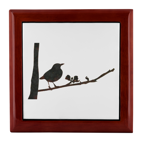 Black Bird Jewelry Box