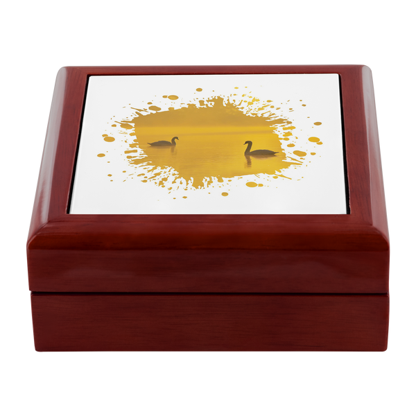 Swan Jewelry Box