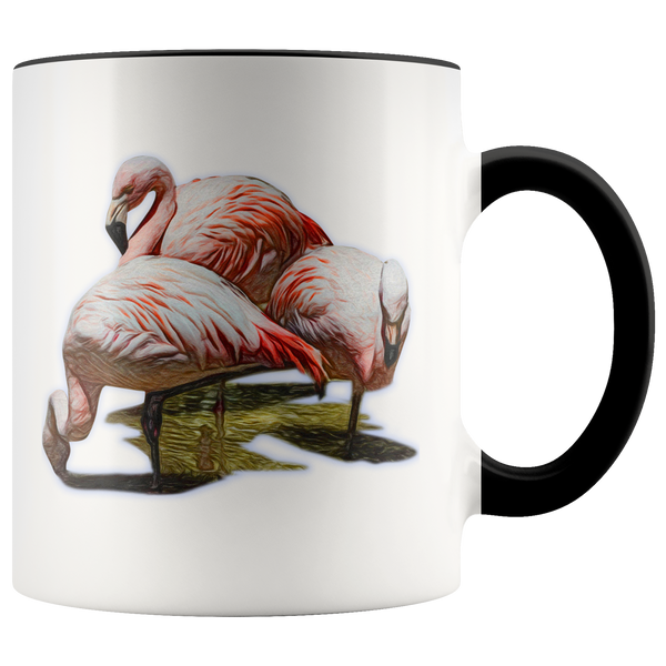 Flamingo Accent Mug