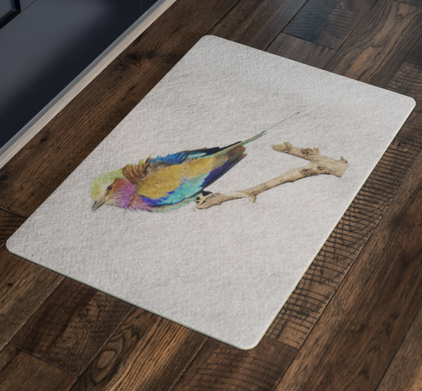 Lilac-breasted Roller Doormat