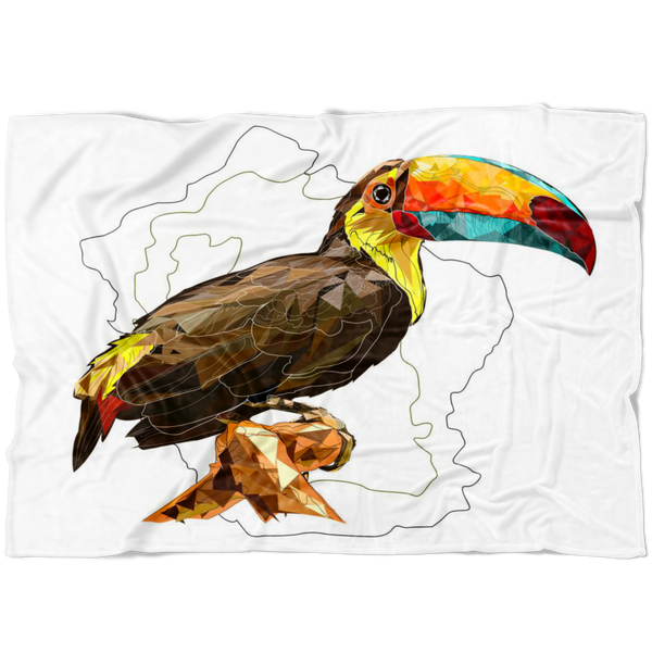 Toucan Fleece Blanket