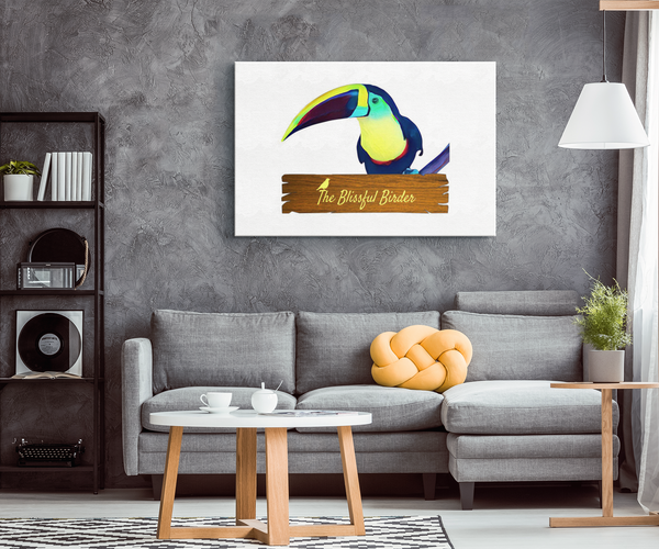 Toucan Canvas Wrap