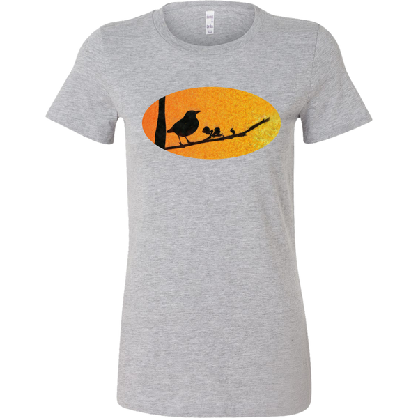 Black Bird Bella Womens Shirt