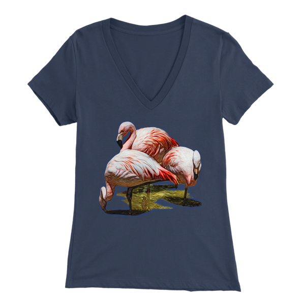 Flamingo Bella Womens V-Neck