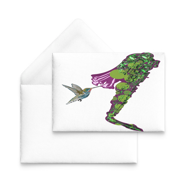 Hummingbird Flat Card