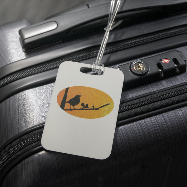Black Bird Luggage Tag