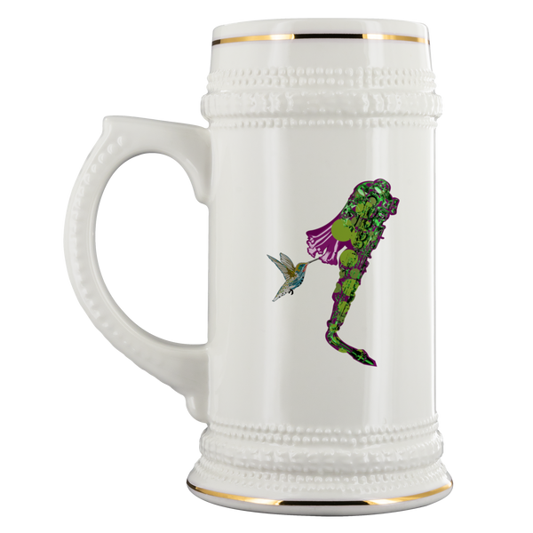 Hummingbird Beer Stein
