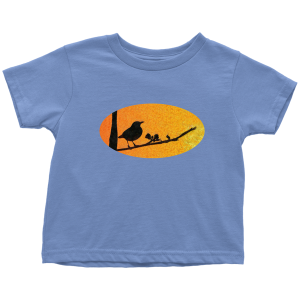 Black Bird Toddler T-Shirt