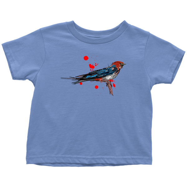 Lesser Striped Swallow Toddler T-Shirts