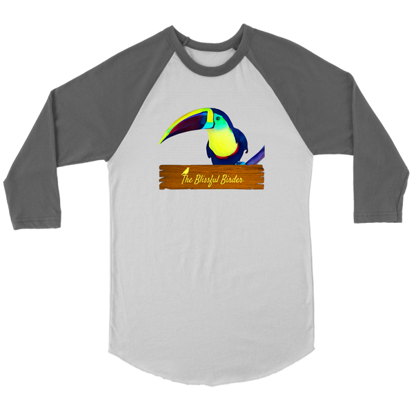 Toucan Canvas Unisex 3/4 Raglan