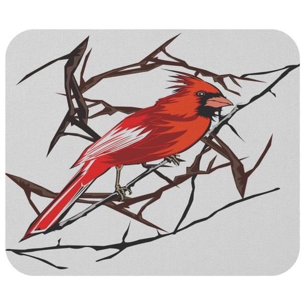 Northern Cardinal Bird Mousepad