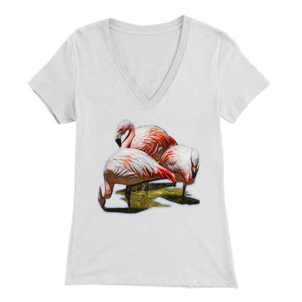 Flamingo Bella Womens V-Neck