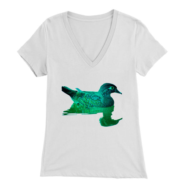 Duck Bella Womens V-Neck