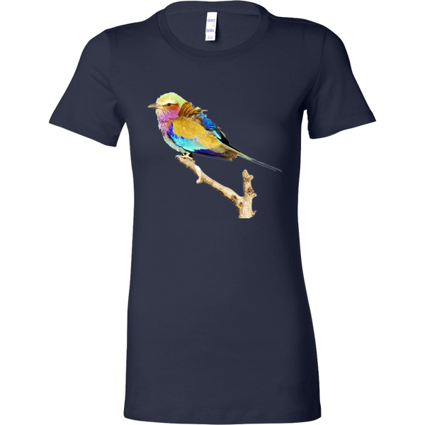 Lilac-breasted Roller Bella Womens Shirt