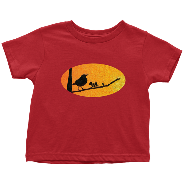 Black Bird Toddler T-Shirt